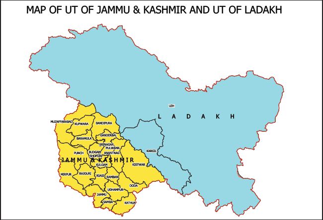 Kargil Map