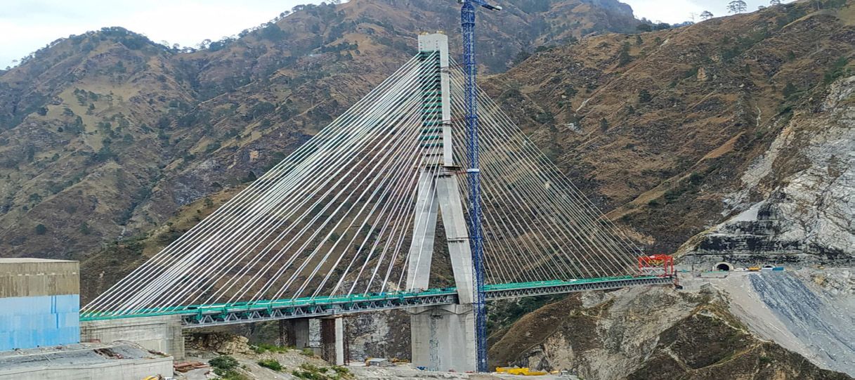 First Cable-Stayed Rail Bridge In Reasi Is Ready’: Railway Minister ...