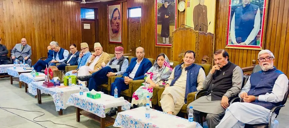Faroor, CM Abdullah, Cabinet ministers attend